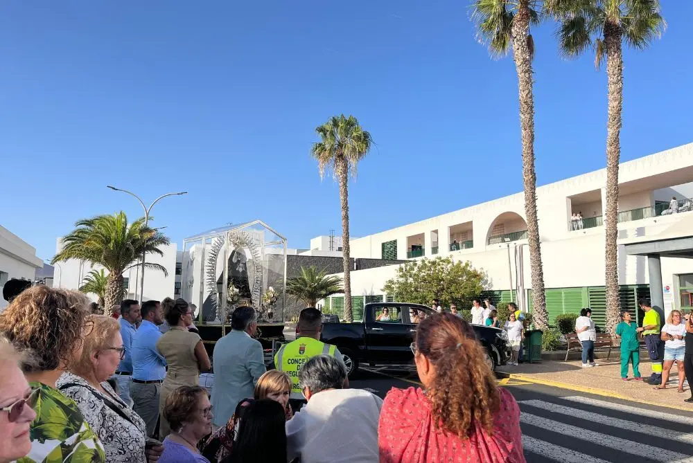 La Virgen de Los Dolores en el Hospital
