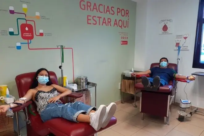 Donación de sangre