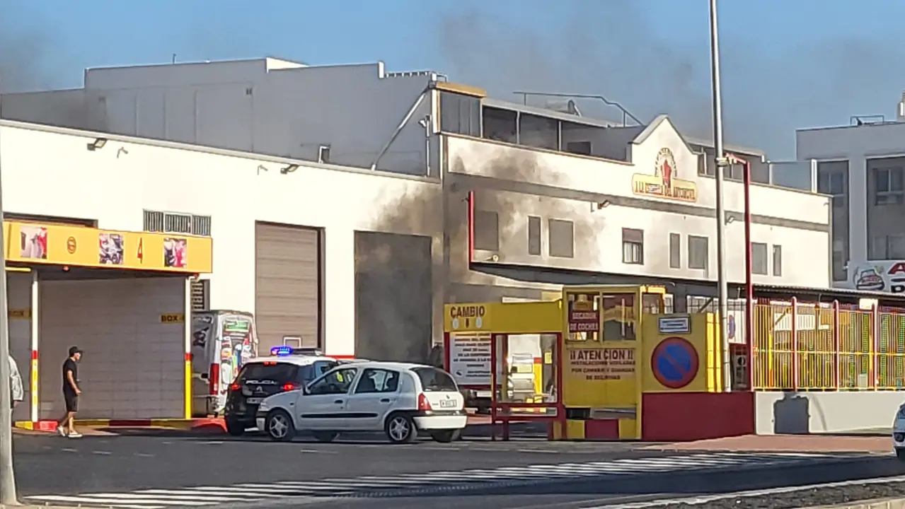 Susto monumental en la tarde de este sábado en la Shell de Altavista