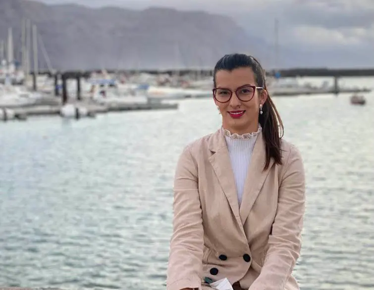 Nieves Arrocha, portavoz del PP en La Graciosa