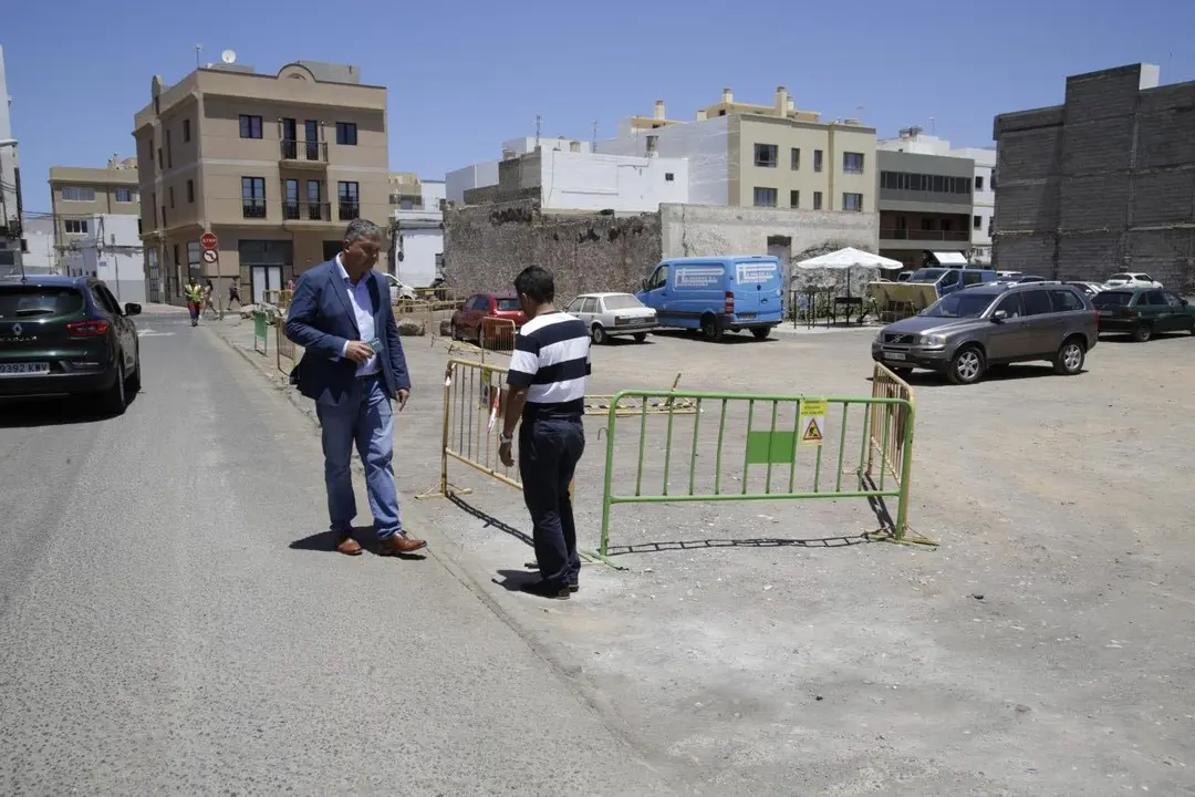 Obras de mejora en el entorno del CEIP Nieves Toledo