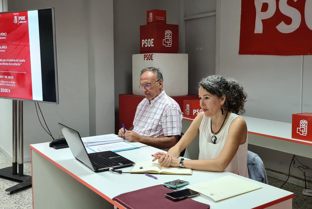 Ariagona González y Manuel Fajardo Palarea, PSOE