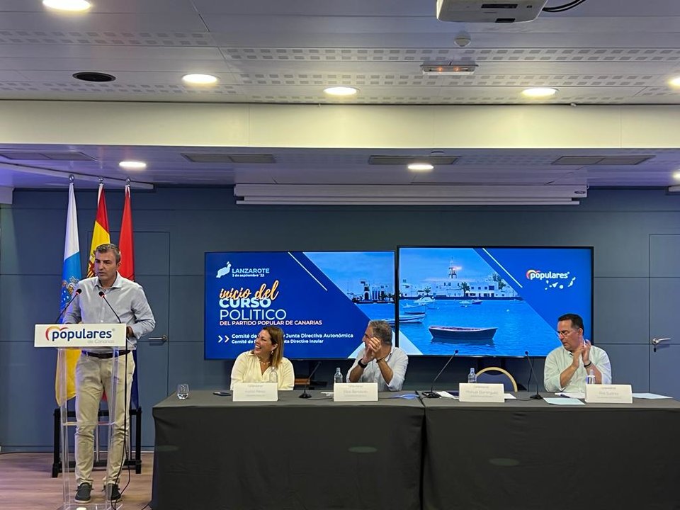 El PP de Canarias inaugura el curso político en Lanzarote