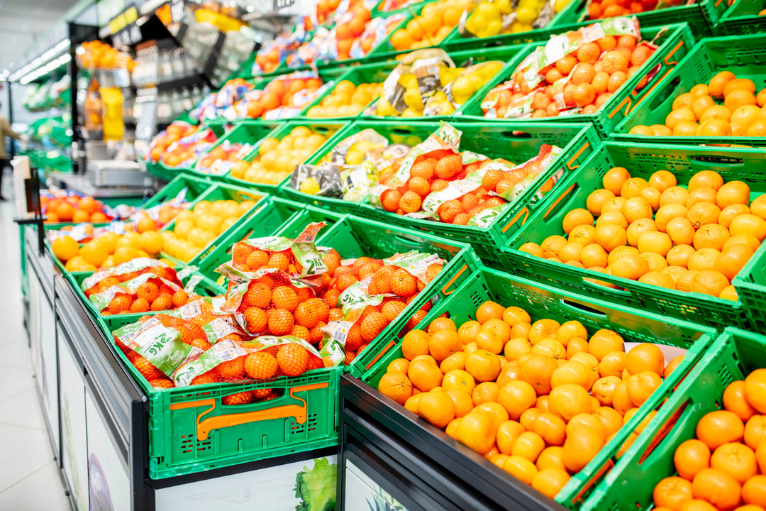 FOTOGRAFÍA_Naranjas en el lineal de Mercadona