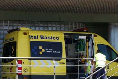Ambulancia del SUC.