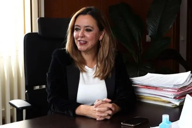 María Dolores Corujo, presidenta del Cabildo de Lanzarote