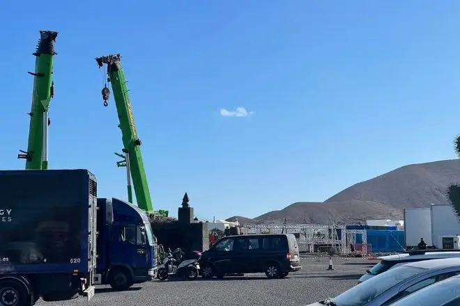 Película en el Jardín de Cactus