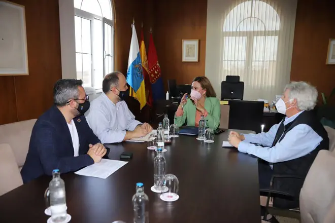 Reunión Transición Ecológica y Cabildo de Lanzarote