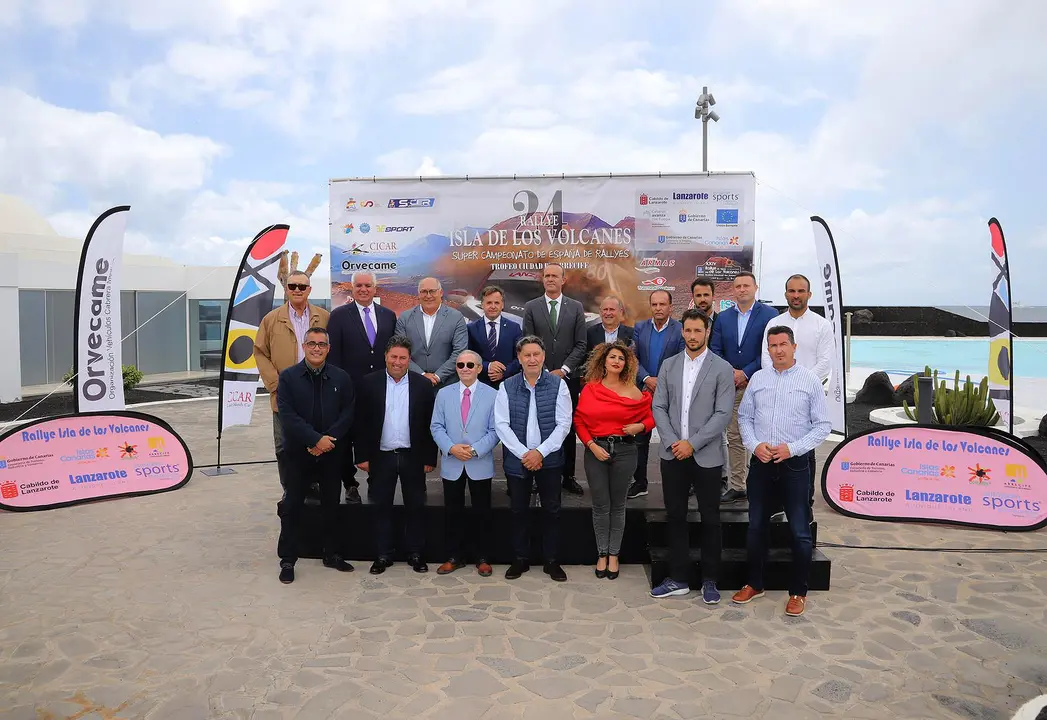 Presentación rallye de tierra isla de los volcanes