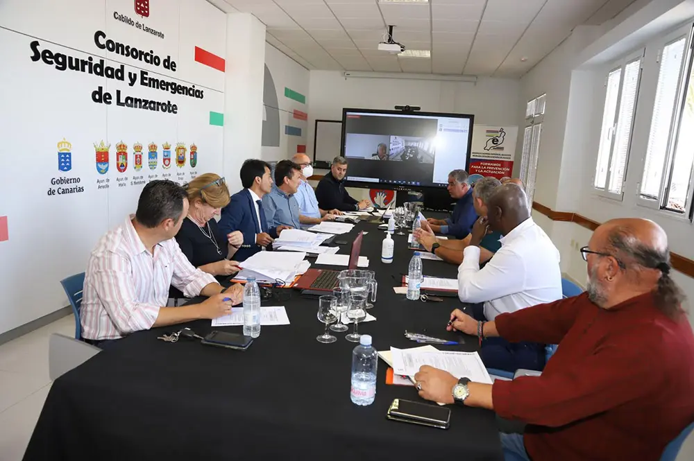 Asamblea del Consorcio de Emergencias de Lanzarote