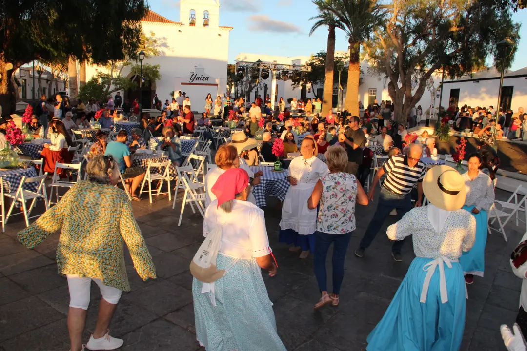 Tenderete en el Día de Canarias de Yaiza