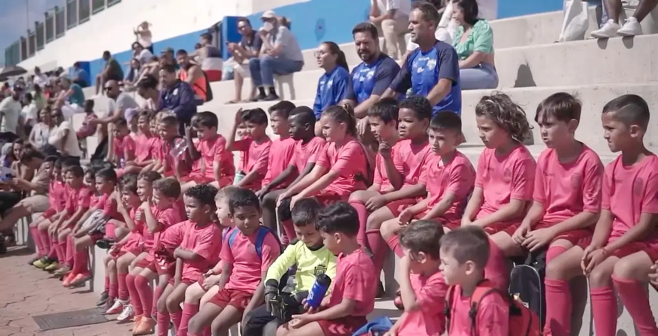 Más de 250 niños y niñas reunidos en el torneo