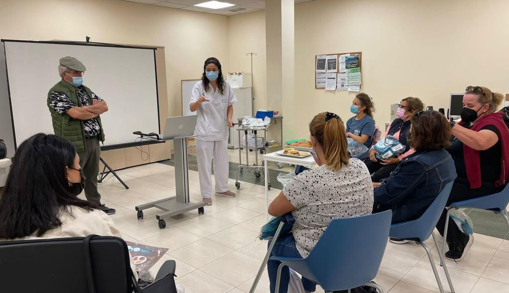 El Área de Salud de Lanzarote desarrolla distintos los talleres