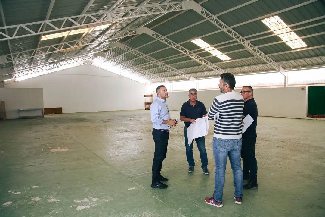 Comienzan las obras en el teleclub de Los Valles