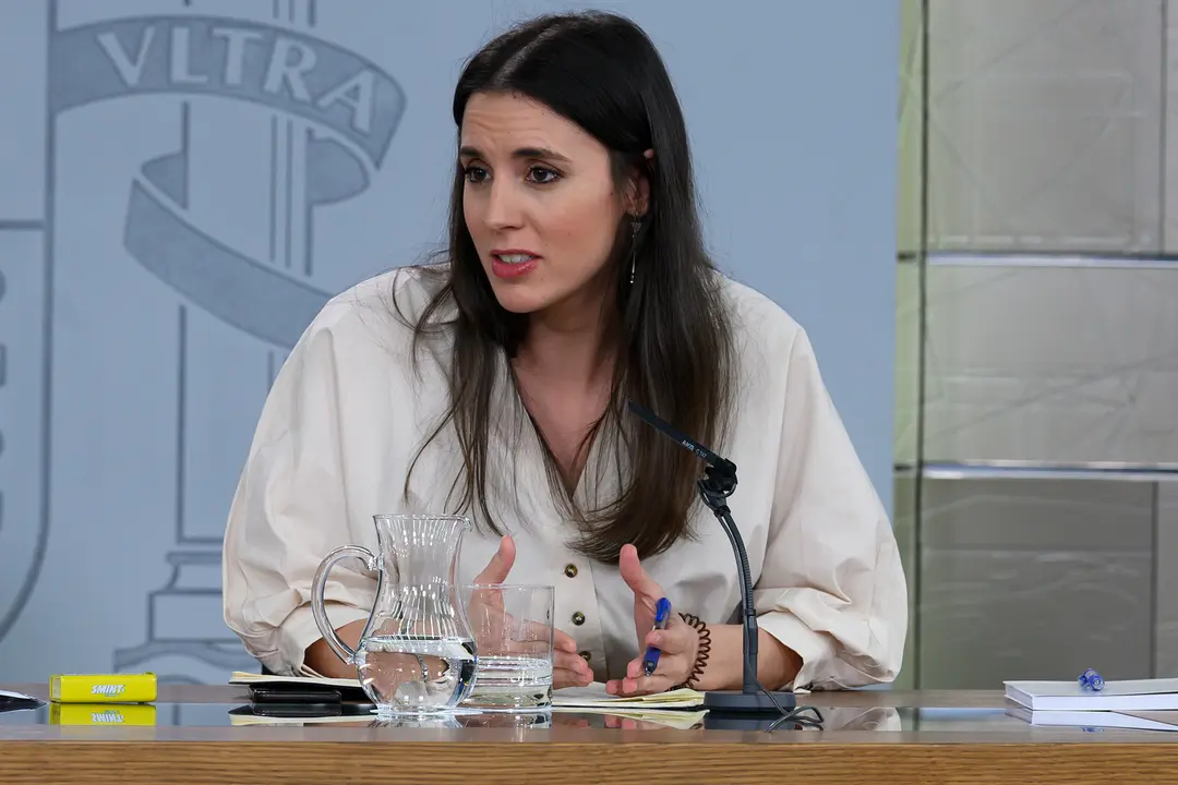 Irene Montero, ministra de Igualdad