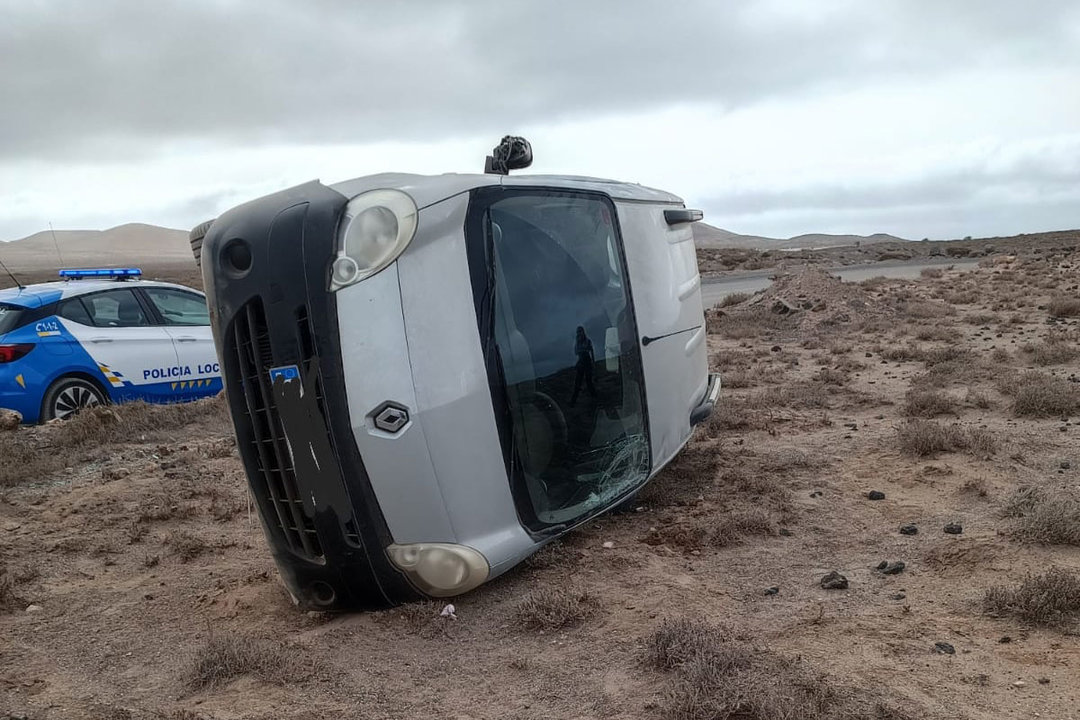Accidente en Playa Blanca
