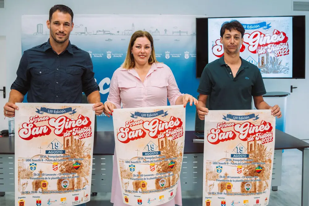 Presentación del Torneo de Fútbol de San Ginés