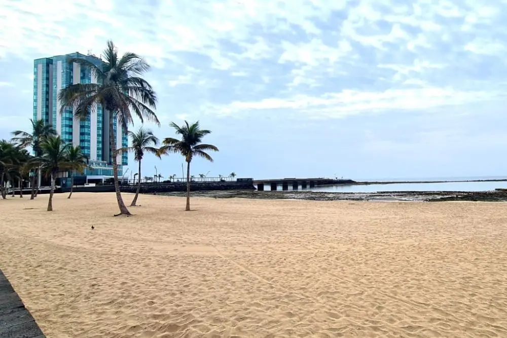 Playa del Reducto en Arrecife