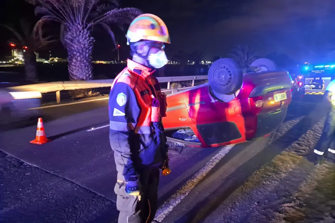 Accidente Avda. Las palmeras