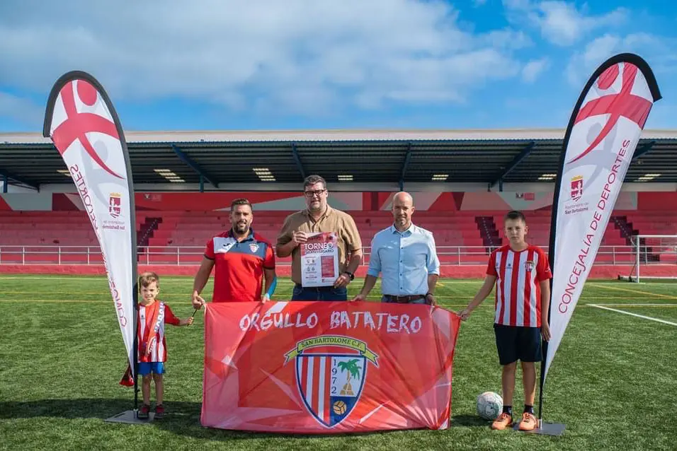 Presentación de los actos del 50 aniversario del San Bartolomé CF