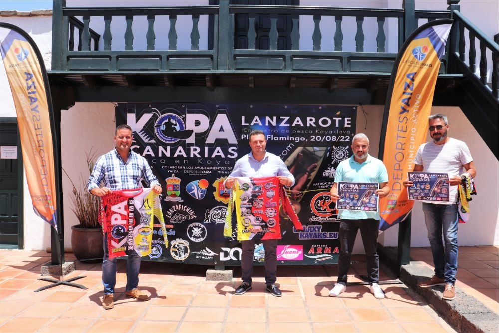 Presentación de la Copa Canarias de Pesca en Kayak
