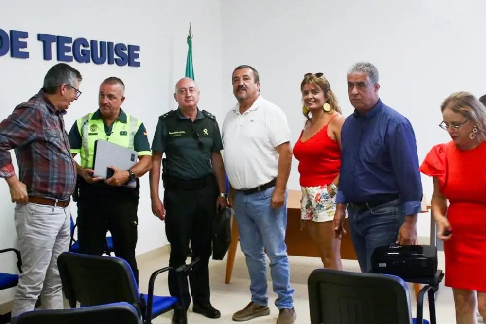 Junta de seguridad de las fiestas de Famara