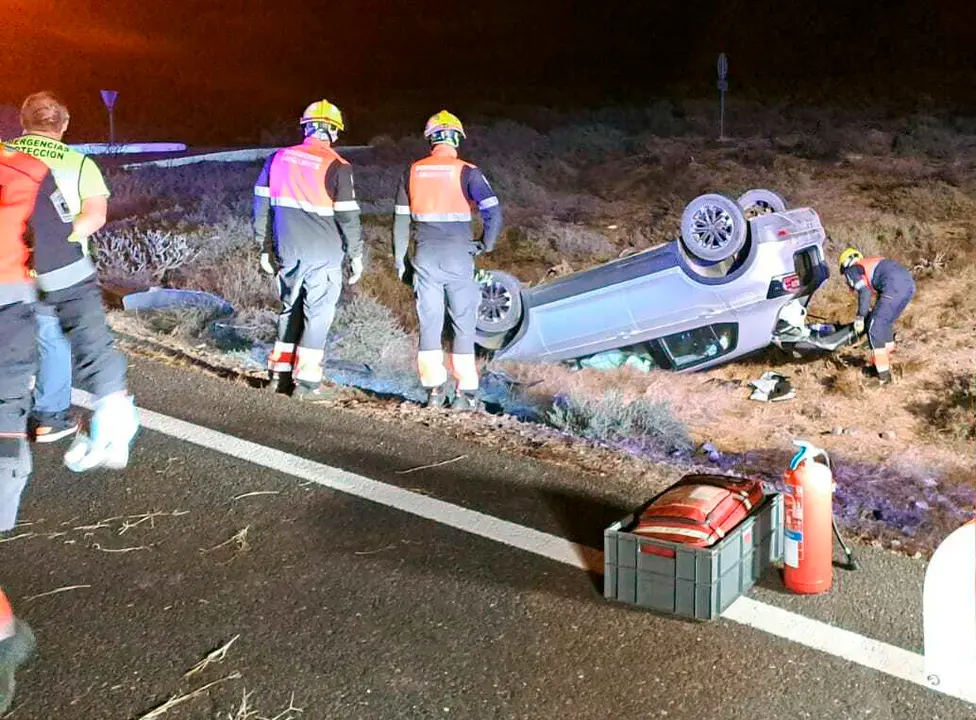 Accidente en Las Laderas