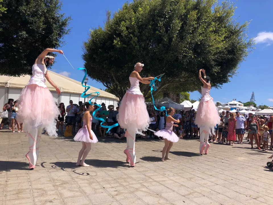 El paso de los cisnes. Teatro en la calle