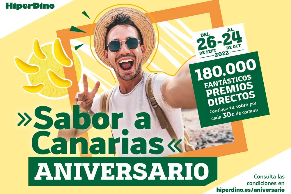 Cartel del Aniversario de HiperDino