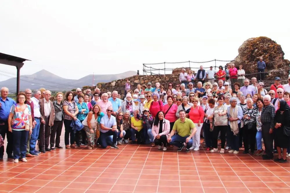 Encuentro de mayores en Yaiza