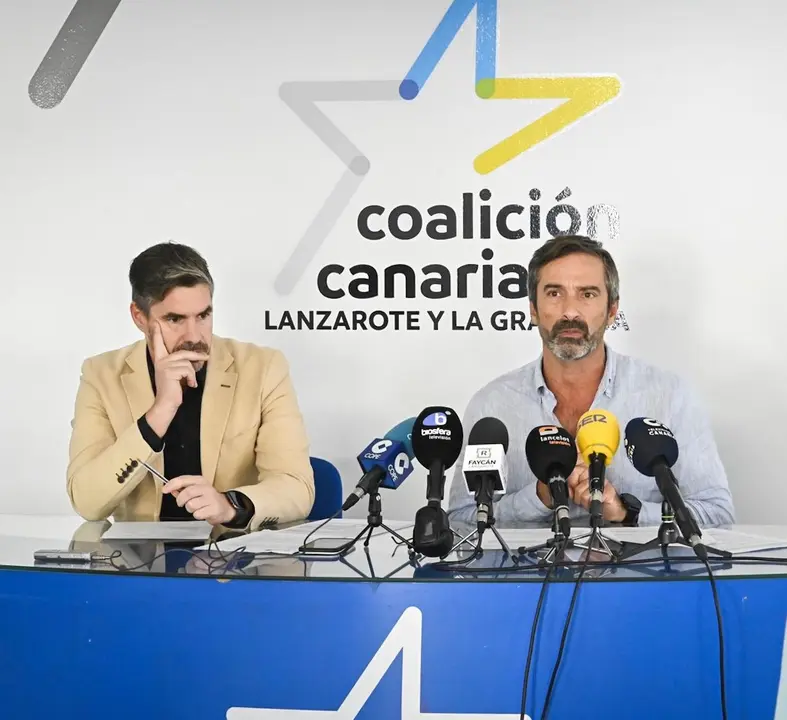 Imagen de una rueda de prensa ofrecida por Pedro San Ginés