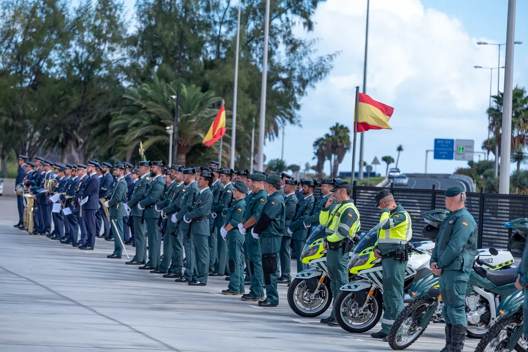 Guardia Civil en el 12 de octubre