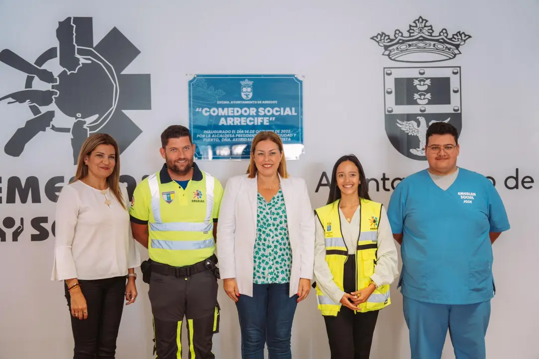 Inauguración Comedor Social de Arrecife