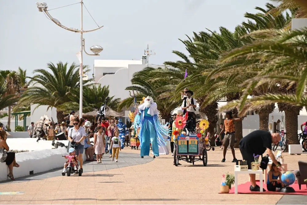 El Festival Heart en la Avenida de Playa Honda