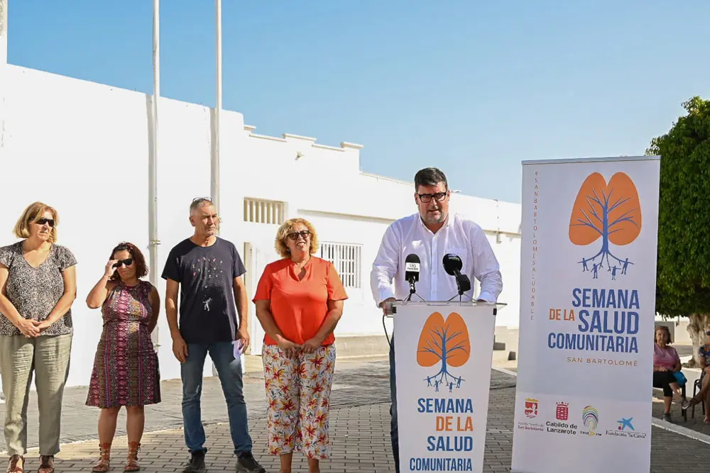 Presentación de la Semana de la Salud de San Bartolomé