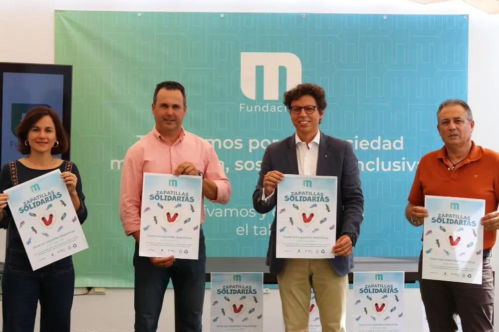 Presentación de la campaña 'Zapatillas solidarias'