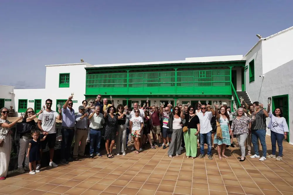 Brindis en el Consejo Regulador Vinos Lanzarote