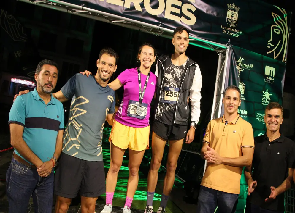 Podium de la Subida al Gran Hotel en la Héroes by Arrecife