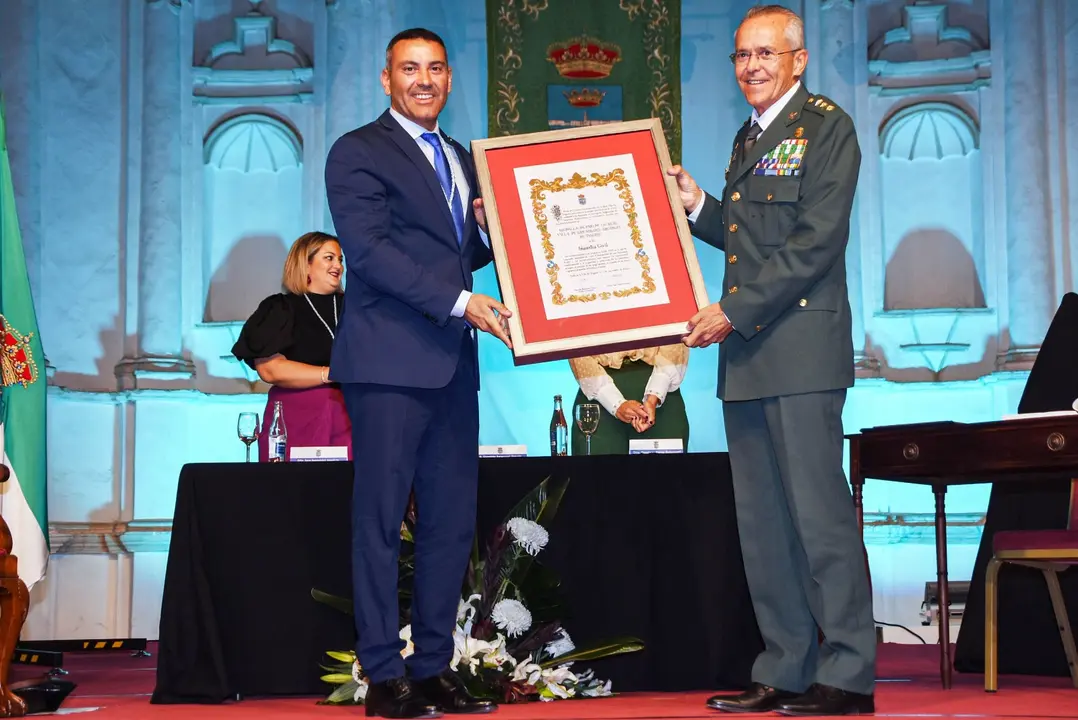 Homenaje a la Guardia Civil en Teguise