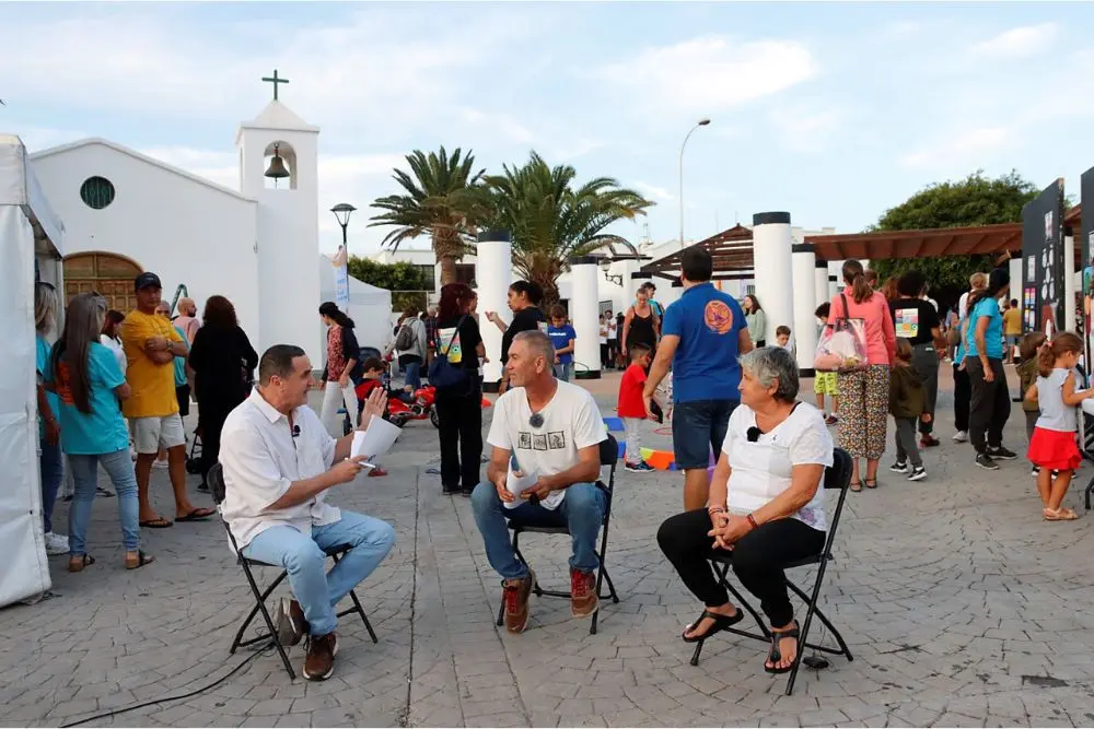 Grabación del Magazine de BiosferaTV en Playa Honda