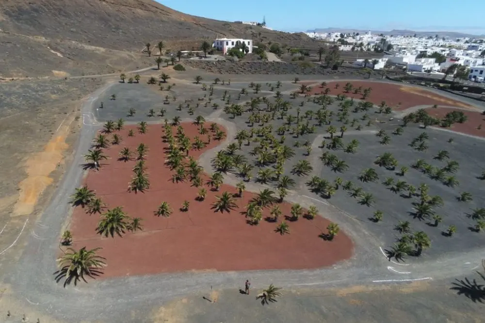 Zona recreativa de a Casa Mayor Guerra