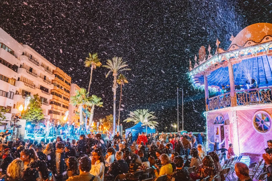 Iluminación navideña de Arrecife