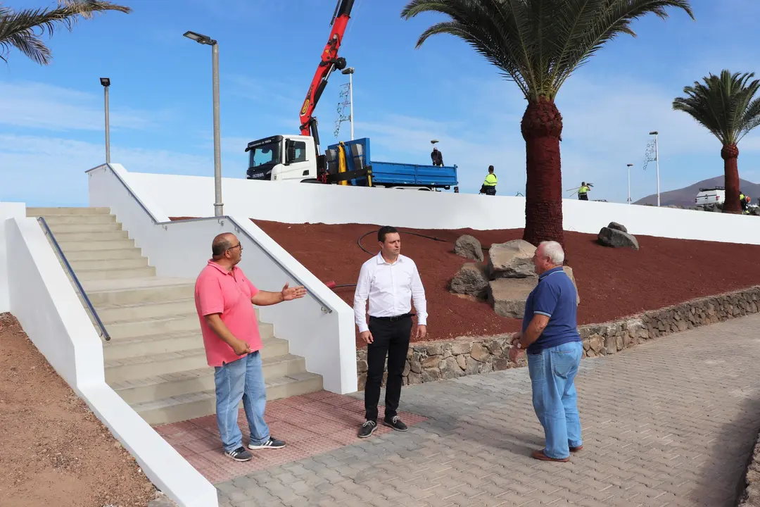 Obras de accesibilidad en Yaiza