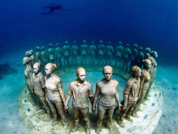 Esculturas submarinas
