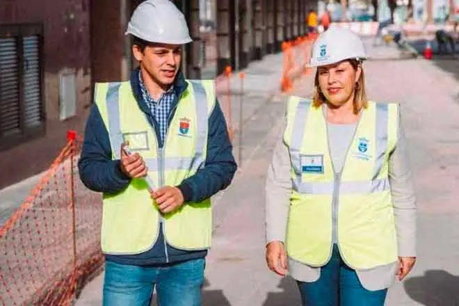 Eduardo Placeres junto a Astrid Pérez