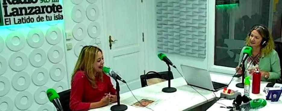María Dolores Corujo en Radio Lanzarote