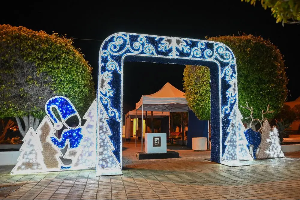 Luces de Navidad en San Bartolomé