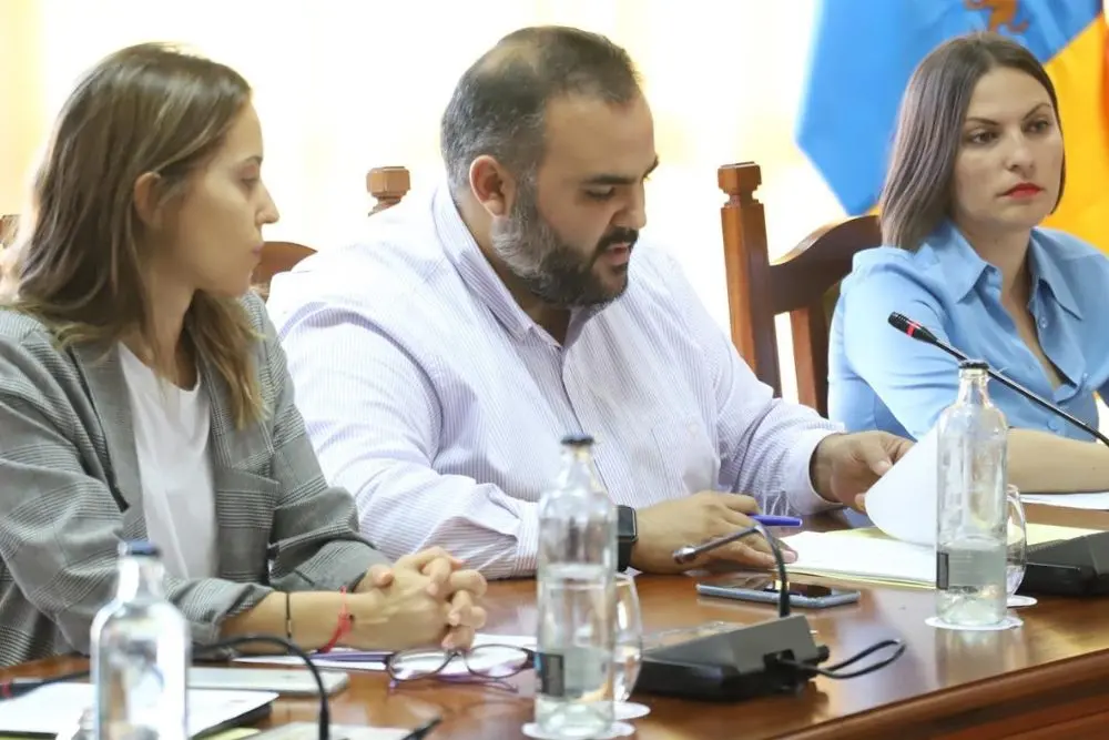 Consejeros de CC en el Cabildo de Lanzarote