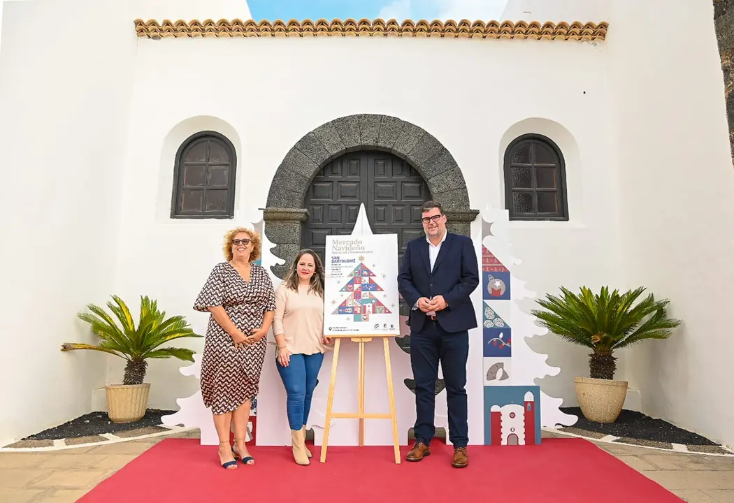 Presentación del mercado navideño de San Bartolomé