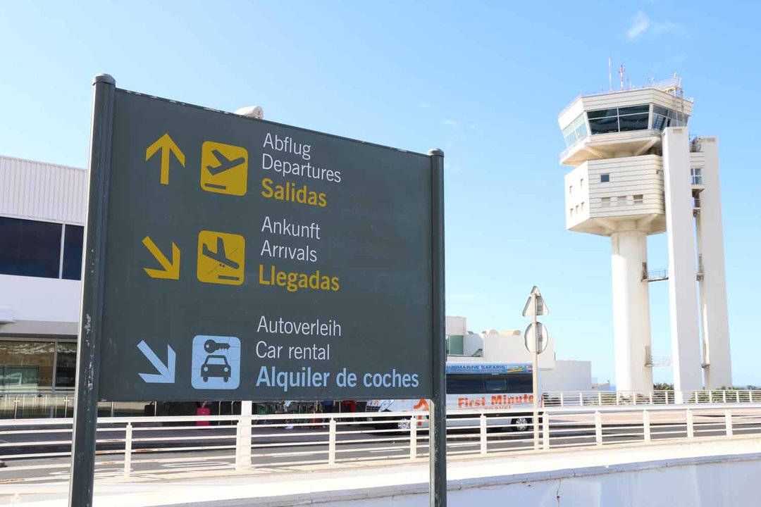 Aeropuerto César Manrique de Lanzarote.